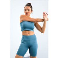 Ärmelloses Sport-Set mit Radlerhosen