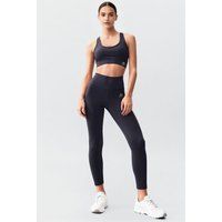 Hoch tailliertes sportliches zweiteiliges Set