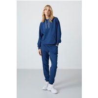 Oversized Hoodie und Jogginghosen-Set
