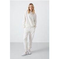 Übergroßes Kapuzenpullover- und Jogginghosen-Set