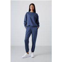 Oversized-Sweatshirt und Jogginghosen-Set
