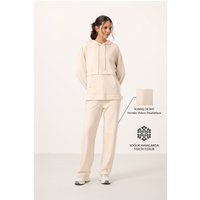 Set aus Oversized-Hoodie und weiter Hose