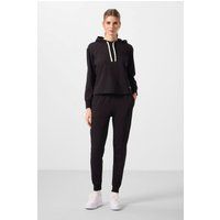 Übergroßer Fleece-Hoodie und Jogginghose