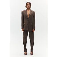 Tapered-Hose mit Knöpfen am Knöchel