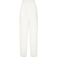 Elegante Crepe-Hose mit Bundfalten