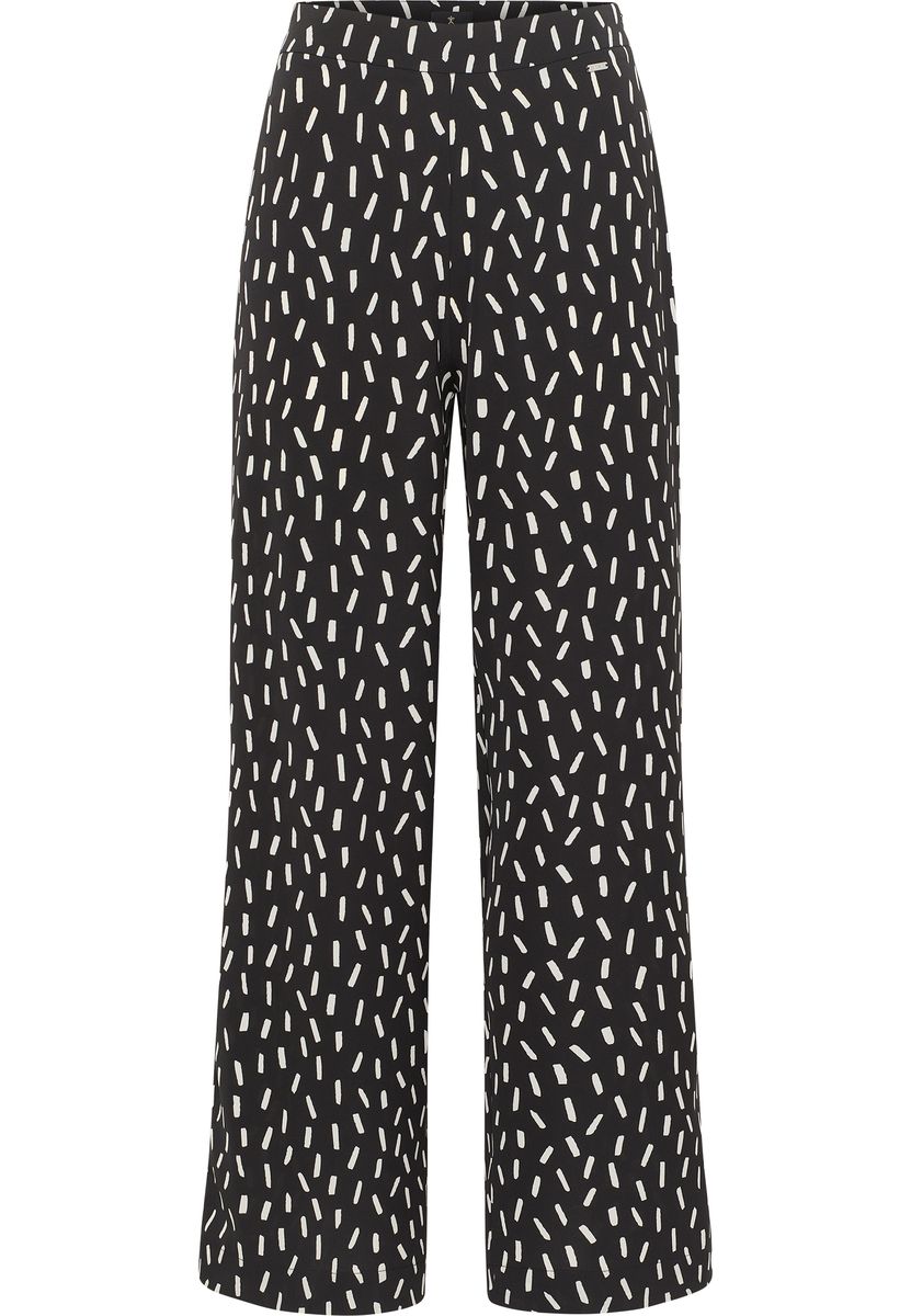 Stoffhose mit abstraktem Muster