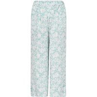 Fließende weite Hose mit Blumenmuster