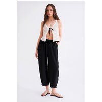 Lässige Salwar-Hose mit Kordelzug