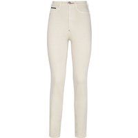 Skinny Jeggings mit hohem Bund
