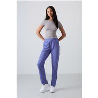 Lässige High-Waist Sweatpants mit geradem Bein