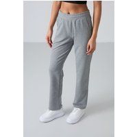 Fleece-Jogginghose mit geradem Bein