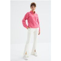 Relaxed Straight-Leg Sweatpants mit Beinschlitzen