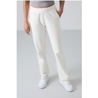 Fleece-Sweatpants mit geradem Bein
