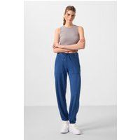Relaxed-Fit Jogginghose aus Krepp