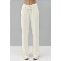 Sweatpants mit hohem Bund und weitem Bein