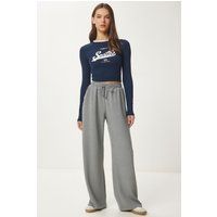 Weite Sweatpants mit Kordelzug