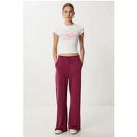 Weite Jogginghose aus Modal-Mix
