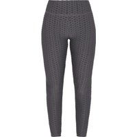 Hochtaillierte Leggings mit Wabenstruktur