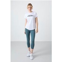 Hochtaillierte Baumwoll-Capri-Leggings
