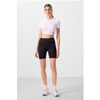 High-Waist Performance Biker-Shorts