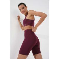 Hochtaillierte Performance Biker Shorts