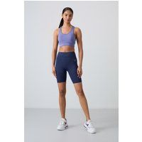 Funktionale High-Waist Biker-Shorts