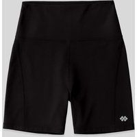 Hochgeschnittene Slim-Fit Biker-Shorts