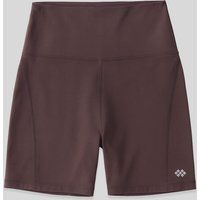 Hochtaillierte Performance Biker Shorts