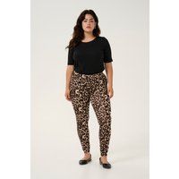 Hoch taillierte Slim-Leggings mit Leopardenmuster