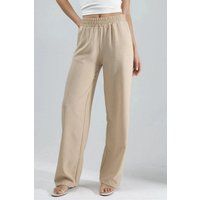 Gerade Hose mit elastischem Bund