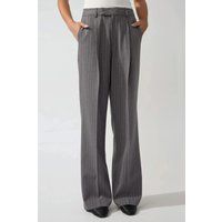 Elegante Nadelstreifenhose mit geradem Bein