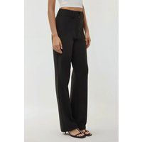 Hoch taillierte Hose mit Schlag
