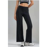 Minimalistische Hochtaillierte Hose mit Geradebein