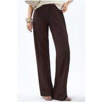 Hochtaillierte gerade Crepe-Hose