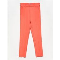 Gerade Hose mit hoher Taille