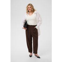Bundfaltenhose mit lockerem Schnitt