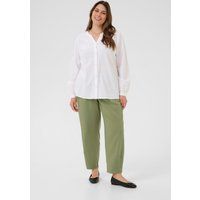 Locker sitzende Faltenhose mit schmalem Bein