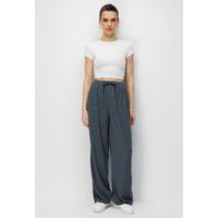 Baumwollhose mit geradem Bein