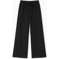Lässige Hose mit weitem Bein