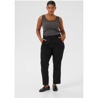 Business-Hose mit geradem Bein und Taschen