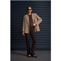 Taillenhohe Skinny-Flare-Hose