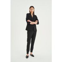 Knöchellange schmal geschnittene Hose