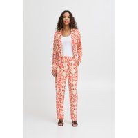 Gerade Hose mit Blumenmuster