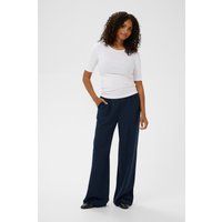 Weite Hose mit geradem Bein