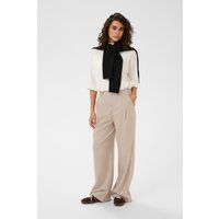 Weite Nadelstreifen-Hose im Relaxed-Fit