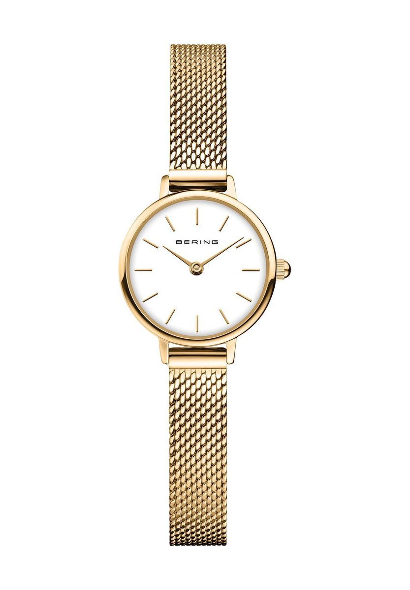 Elegantes Mesh-Uhren- und Armbandset