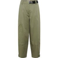 Konische Cargohose mit Gürtel