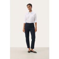 Minimalistische schmale Hose in Knöchellänge
