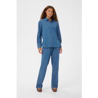 Relaxte Hose mit Kordelzug