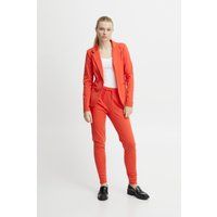Lässige Tapered-Hose mit Bügelfalten